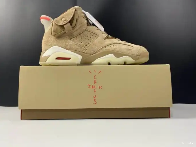 Reps TBK DH0690-200 Jordan Scott 6 Travis British Air Retro Khaki 0406